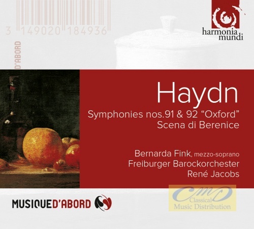 Haydn: Symphonies nos. 91 & 92 Scena di Berenice